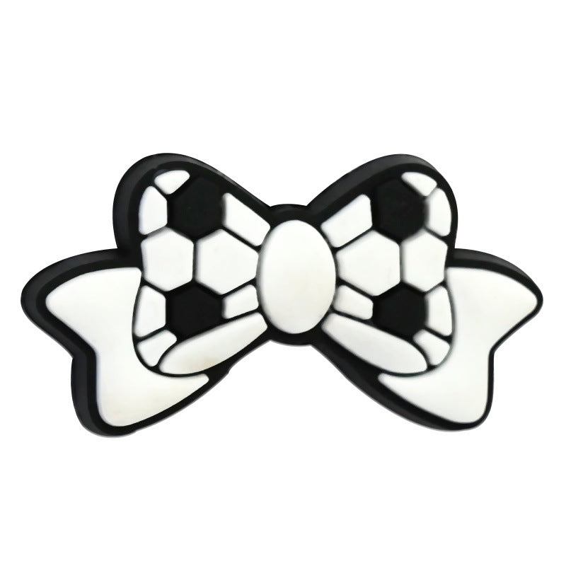 Wholesale   Random 100pcs/pack  Ball Series PVC Soft Rubber Student High-Value Beads Accessories